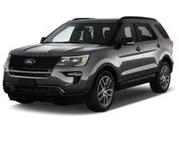 Коврики текстильные в салон Ford Explorer 2019-